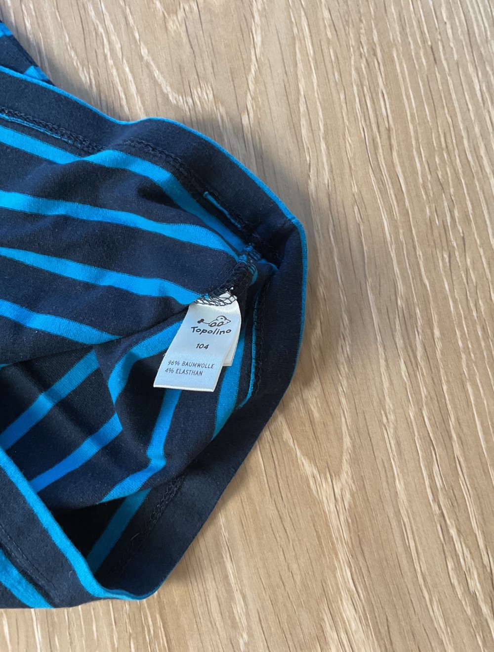 gestreifter Rollkragenpullover Topolino