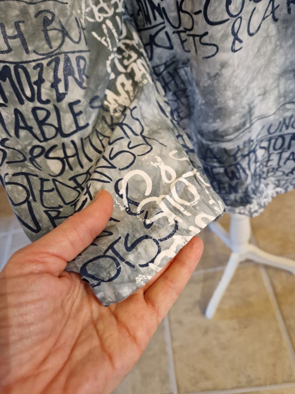  T-Shirt - Bluse -Tunika .  Baumwolle + Elastan.  Größe XL- XXL.