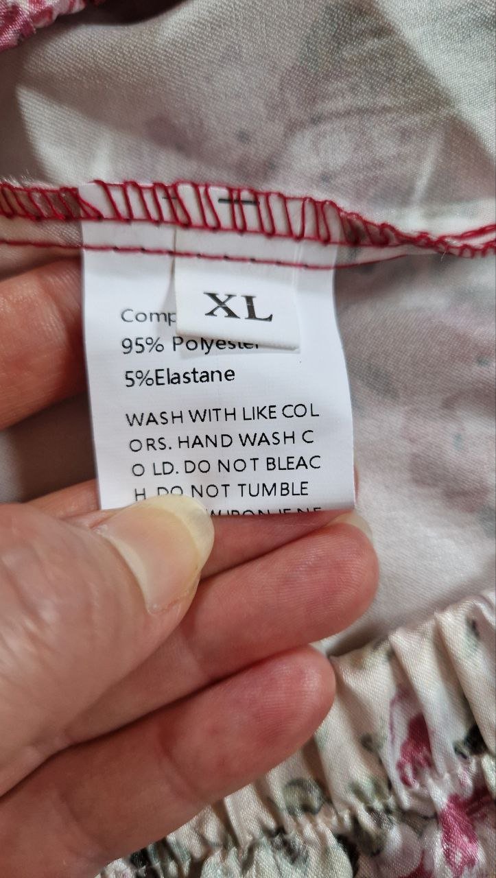 Damen Schlafanzug. Pyjama Set, Nachtwäsche, Dessous. Größe XL. 