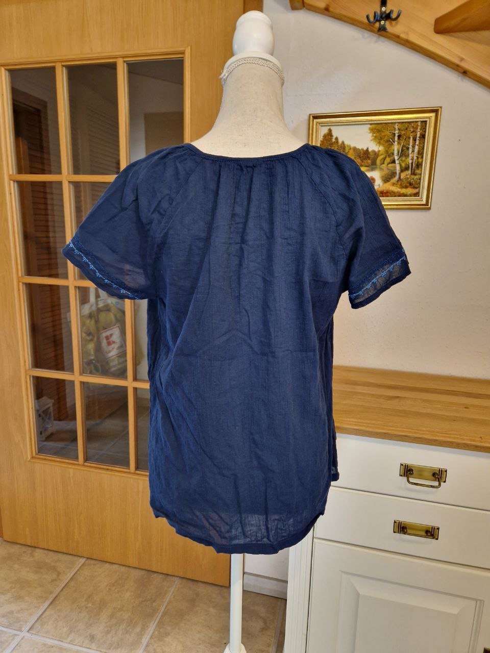 Furlano.  Top - Bluse - T-Shirt.  Baumwolle. Größe L ( 44-46 ). 