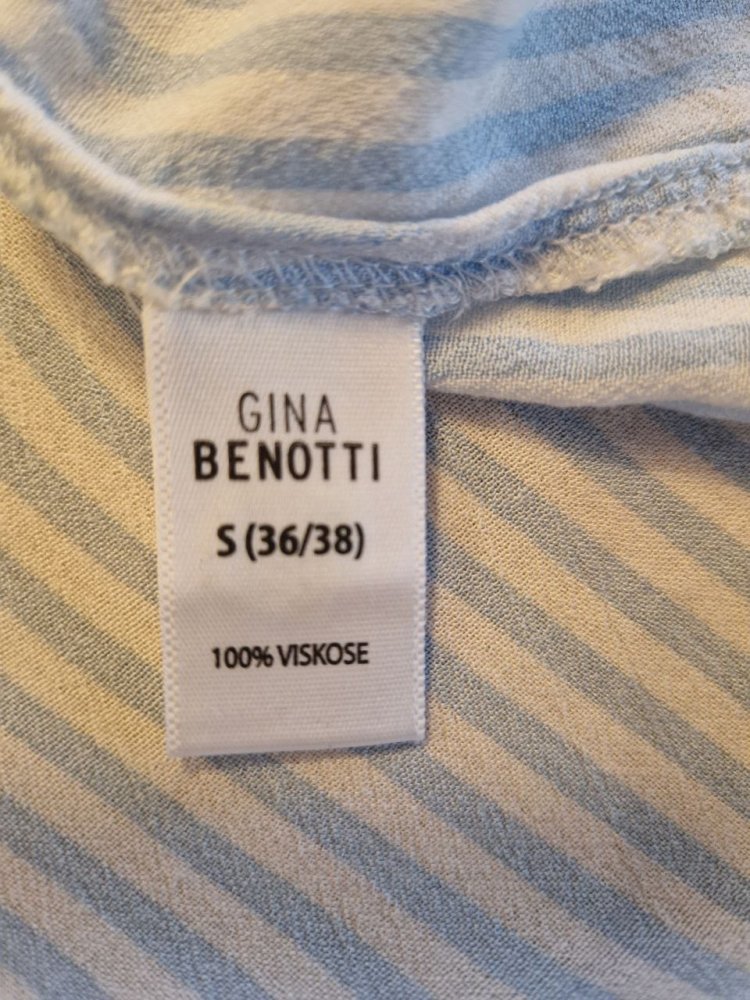 Gina Benotti. Schönes Sommerkleid. 100% Viskose.  Große M-L.  