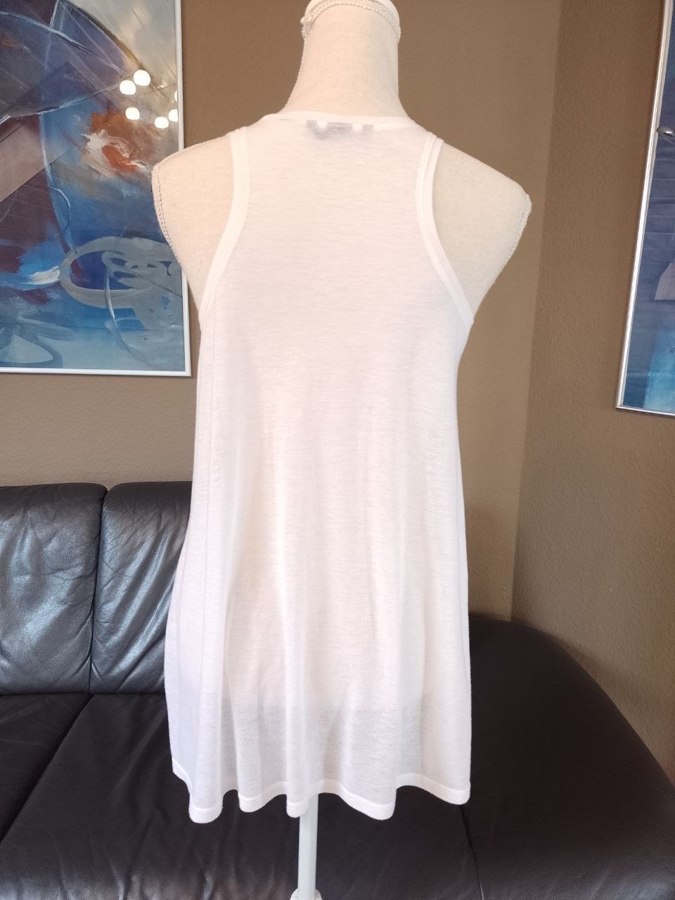 H&M. Top.  Polyester + Baumwolle.  Größe M.  