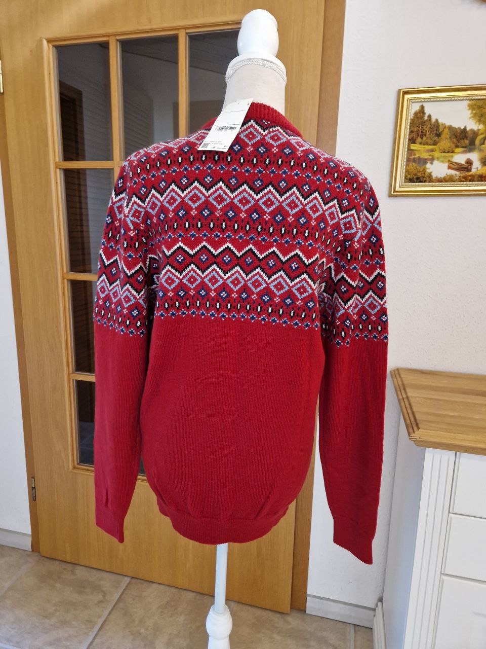 C&A. Herrenpullover. Weihnachtsgeschenk. Wolle. Größe S.