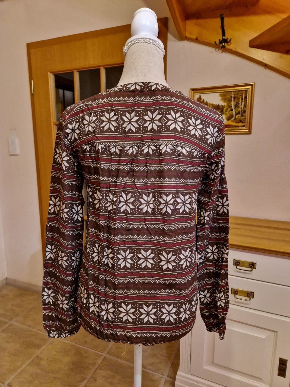  EDC by Esprit.  Elegante Bluse - Tunika. Größe M.