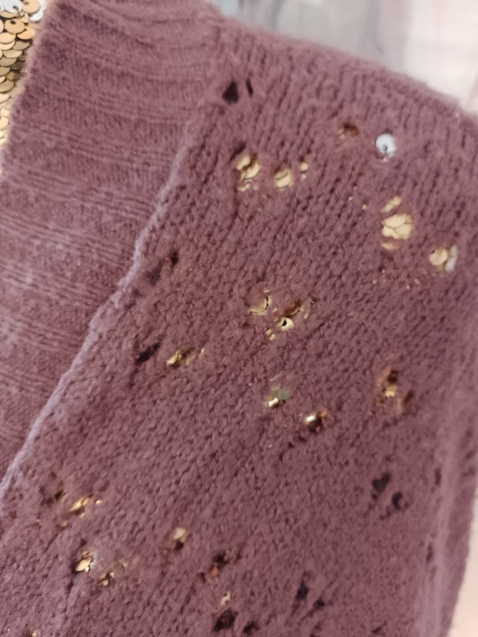 Schöne elegante Strickjacke, Blaser. Große M. 