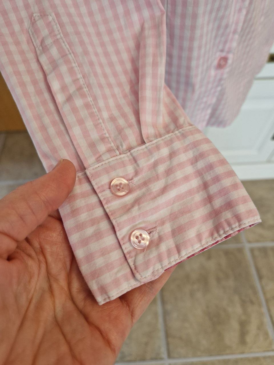 Wie neu. Elegantes Hemd - Bluse - Tunika. Größe XS-S. Baumwolle.