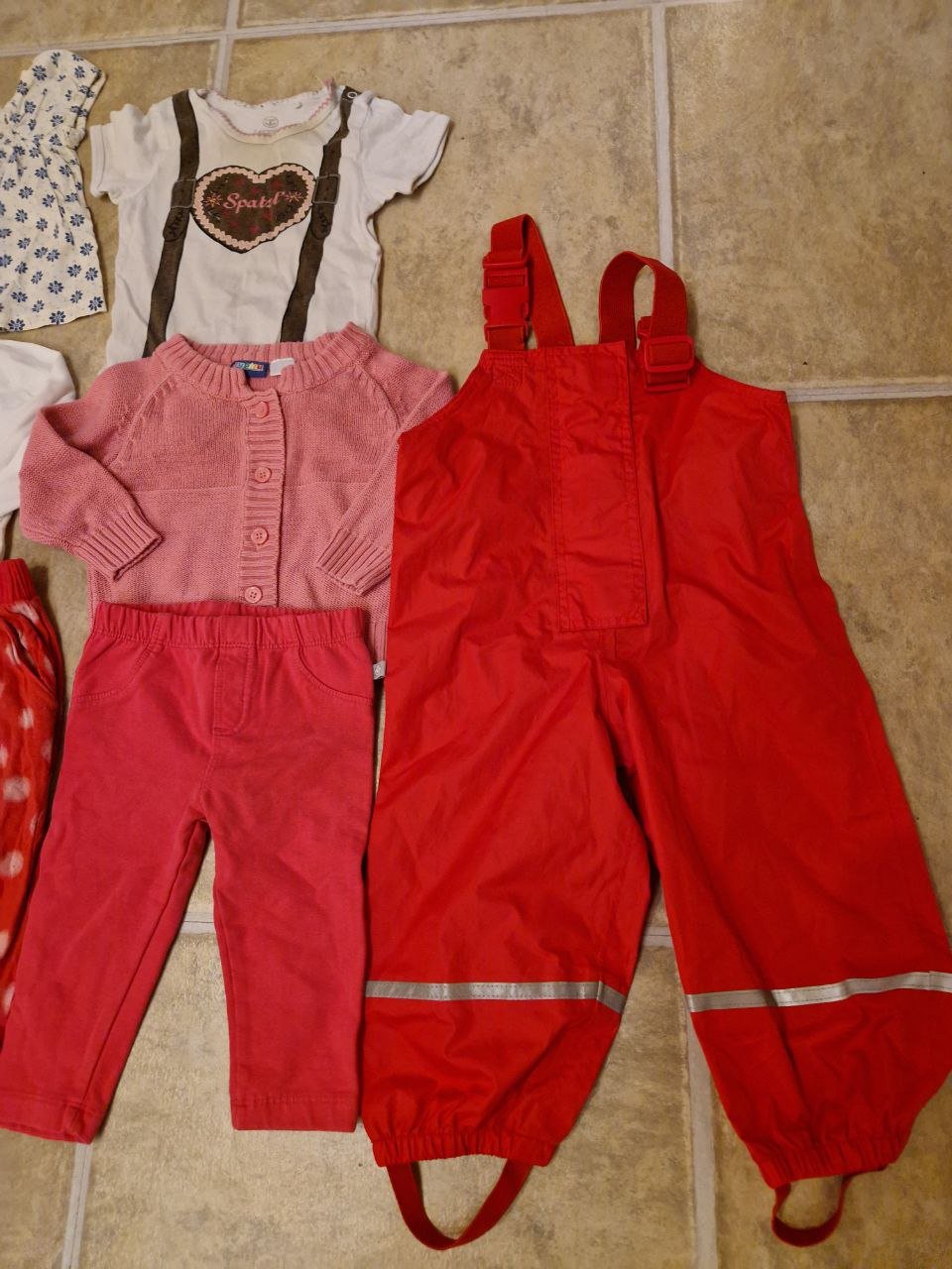 Babykleidungspaket. Größe 74.  Für Mädchen. 12 Teile. 