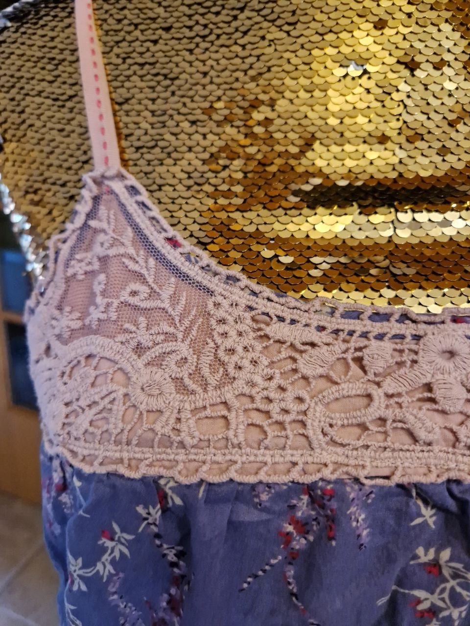 Esprit. Bequemes T-Shirt - Top. Größe 36. Baumwolle.