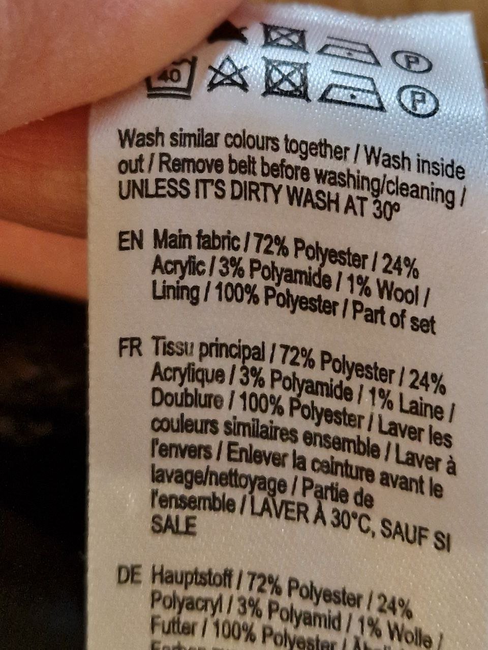 Stylische klassische warme Hose. Größe 40-42. 