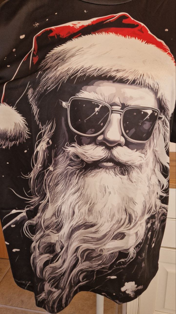 Weihnachtliches Herren-T-Shirt. Größe M. 