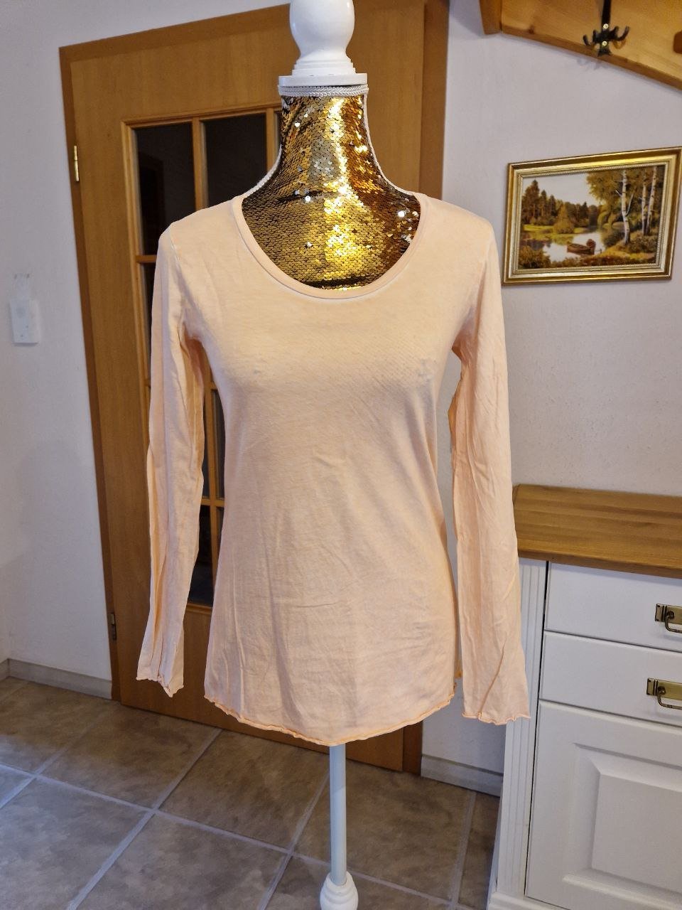 Blueberry.  T-Shirt - Tunika. Baumwolle.  Größe 34-36. 