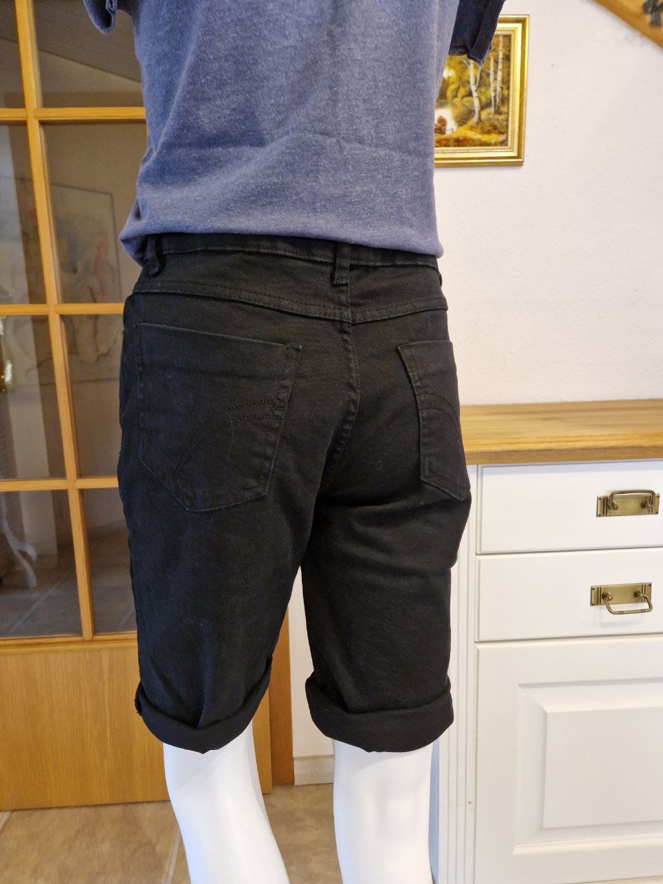 Gina Benotti.  Wie neu.  Bequeme schwarze Shorts.  Größe 38.  