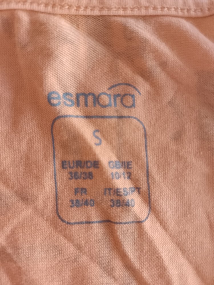 Wie neu. Schönes T-Shirt - Top. Größe S ( 36 ). Baumwolle