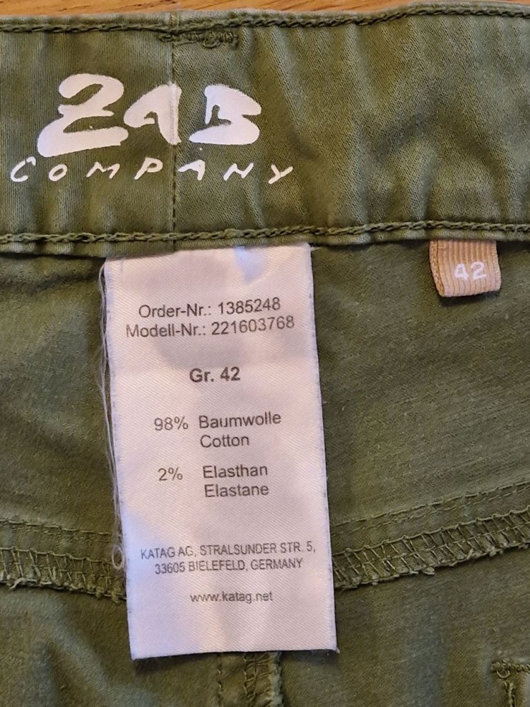 Zab Company.  Stylische Hose, Jeans. Größe XXL.