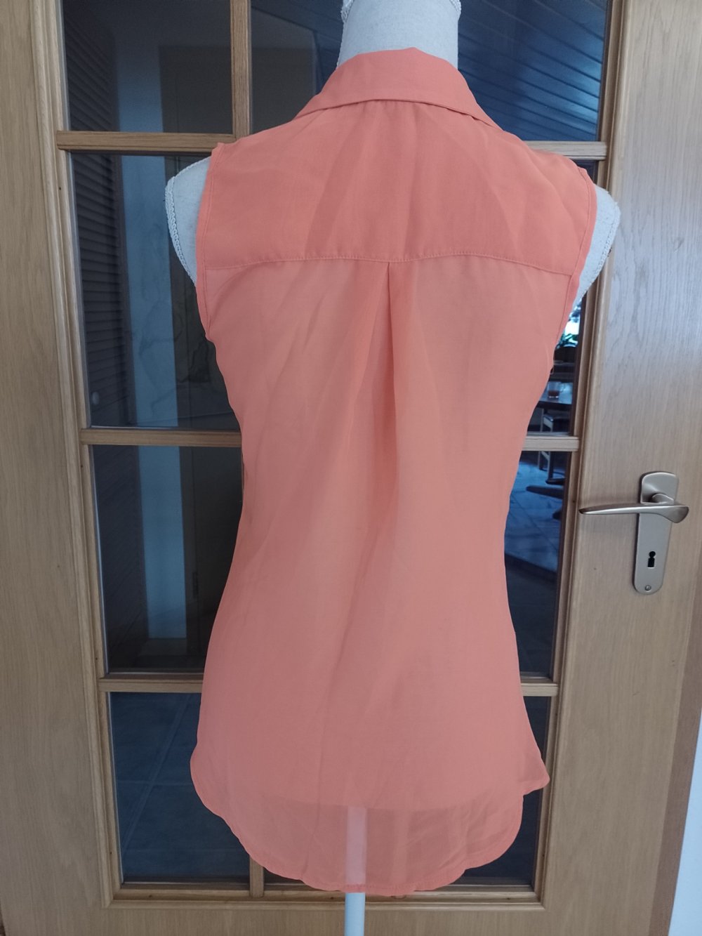Melrose. Bequemes Hemd - Bluse -Tunika -Top . Polyester. Größe S. 
