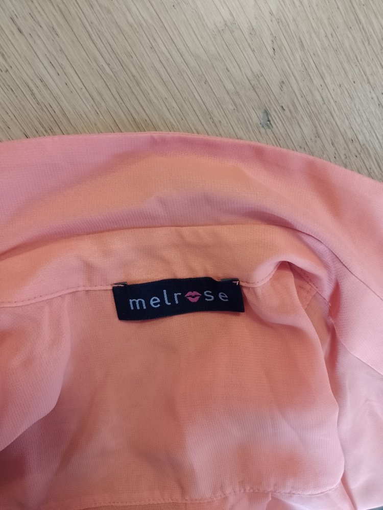 Melrose. Bequemes Hemd - Bluse -Tunika -Top . Polyester. Größe S. 