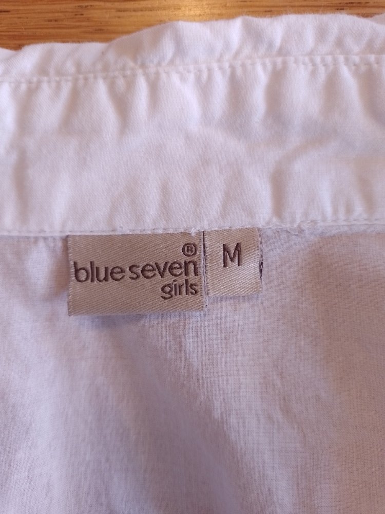 Blue Seven. Wie neu. Elegantes Hemd - Bluse - Tunika. Baumwolle. 