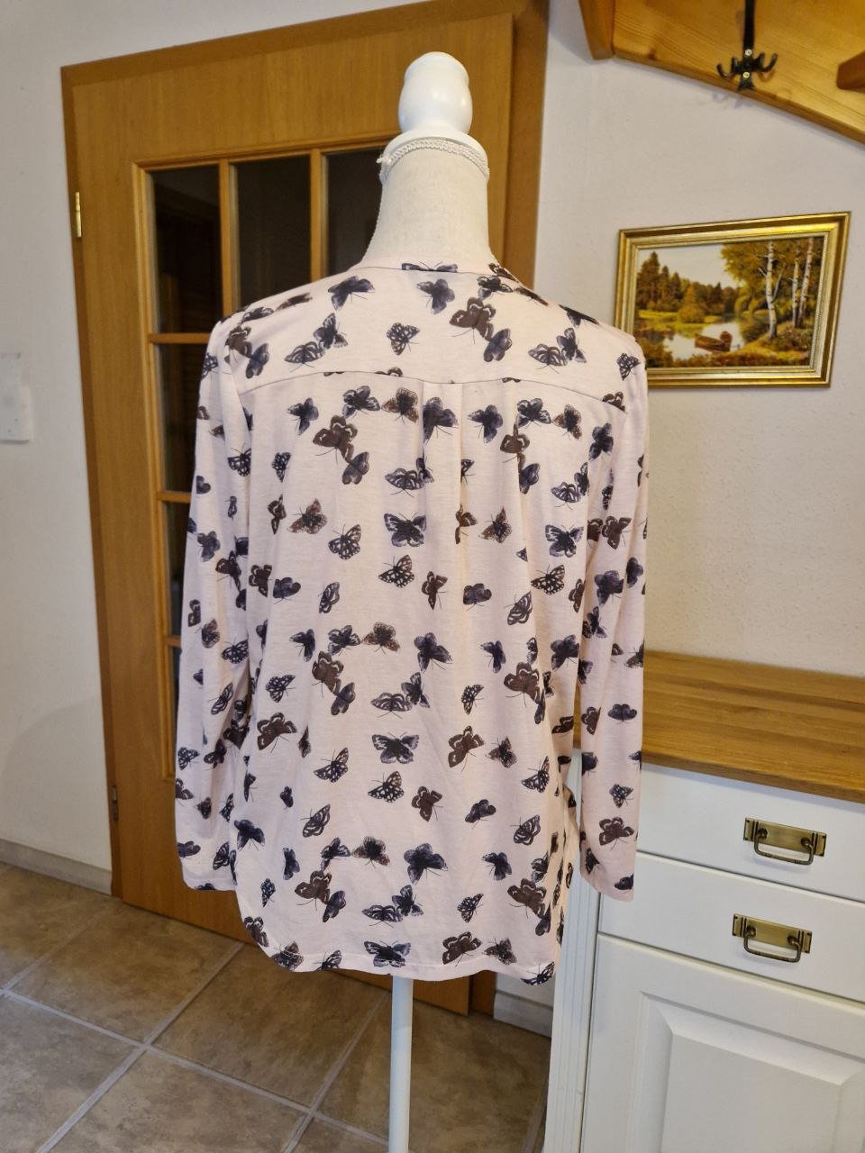 H&M. Bequeme Bluse - Tunika - T-Shirt . Größe L. 