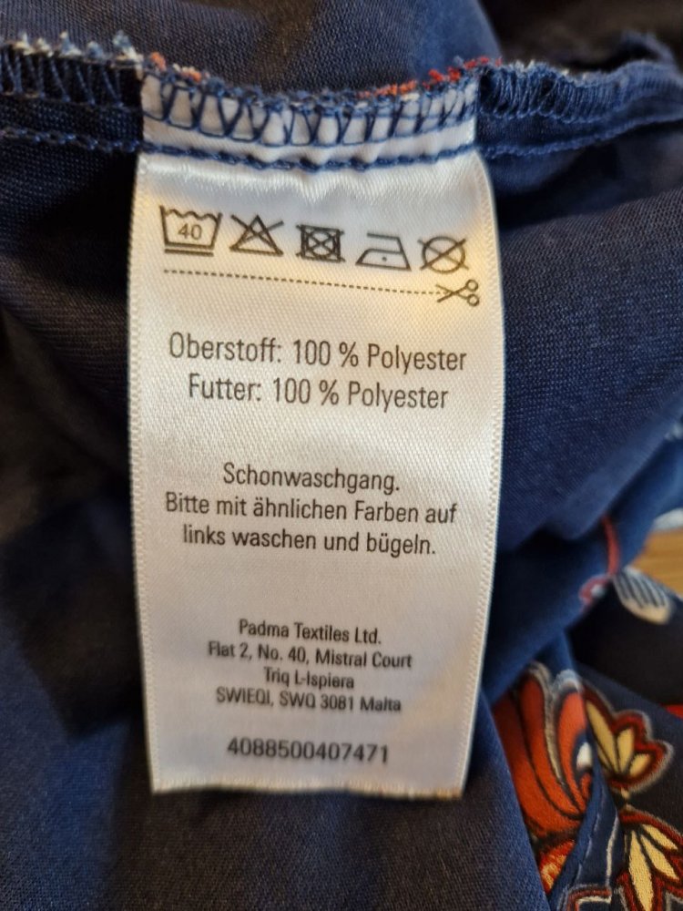 Blue Motion. Schönes Sommerkleid. Große 40/42. 