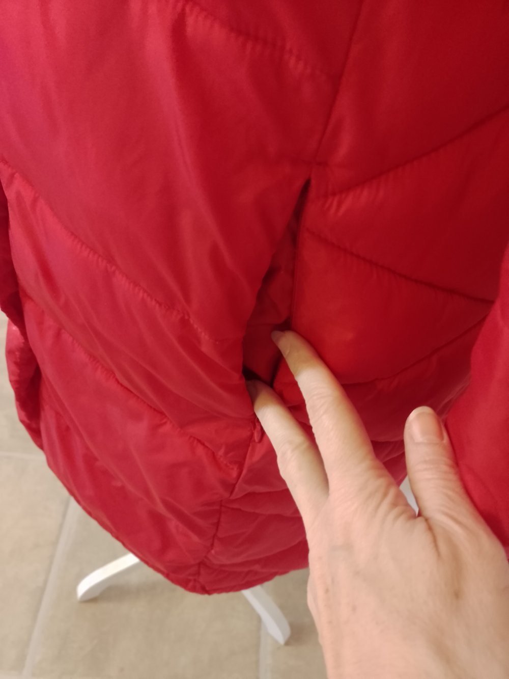 Schöne praktische warme Jacke. Mantel. Größe XS-S.