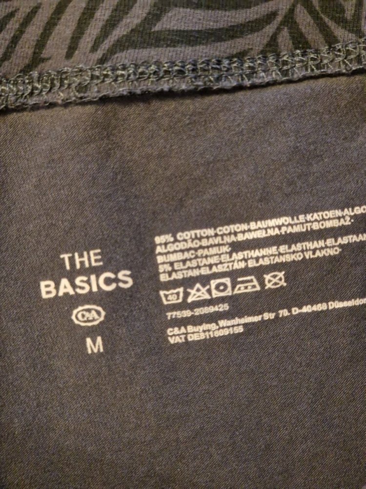 C&A.  Leggings - Capri.  Wie neu.   Größe M.  Baumwolle. 