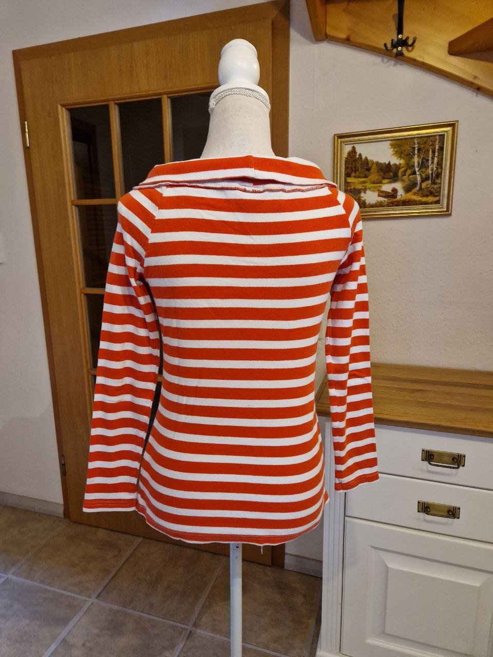 B.C. Schönes T-shirt - Strick. Große 38. Baumwolle. 