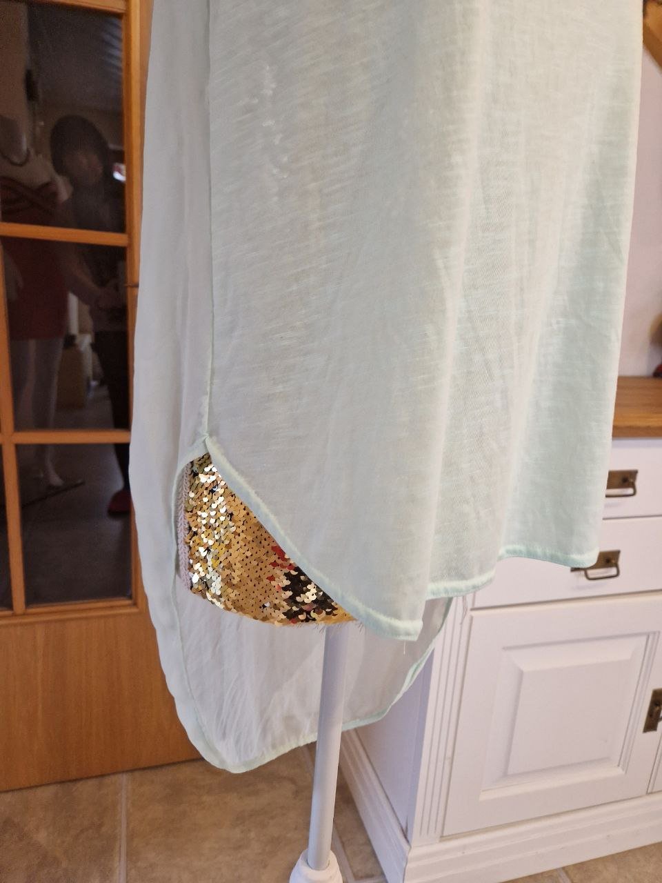 Amisu.  T-Shirt - Tunika - Bluse - Top.  Größe S. 