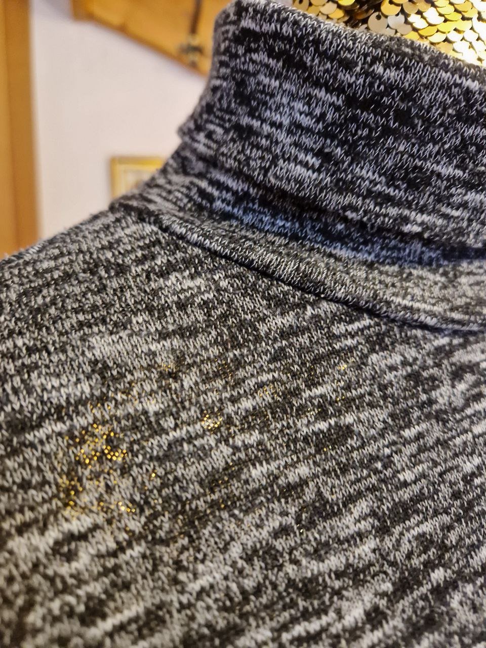 Schöner Rollkragenpullover. Große M. Acrylic.