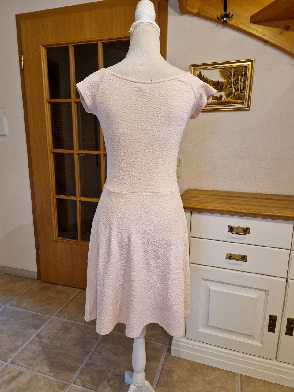 Clockhouse. Schönes Sommerkleid. Elastan + Polyester.