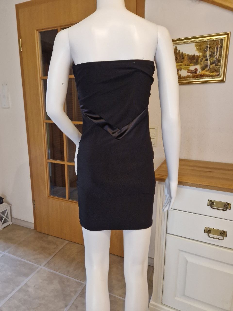 Tally Weijl. Schönes Sommerkleid. Schwarzes Partykleid. Große 38.