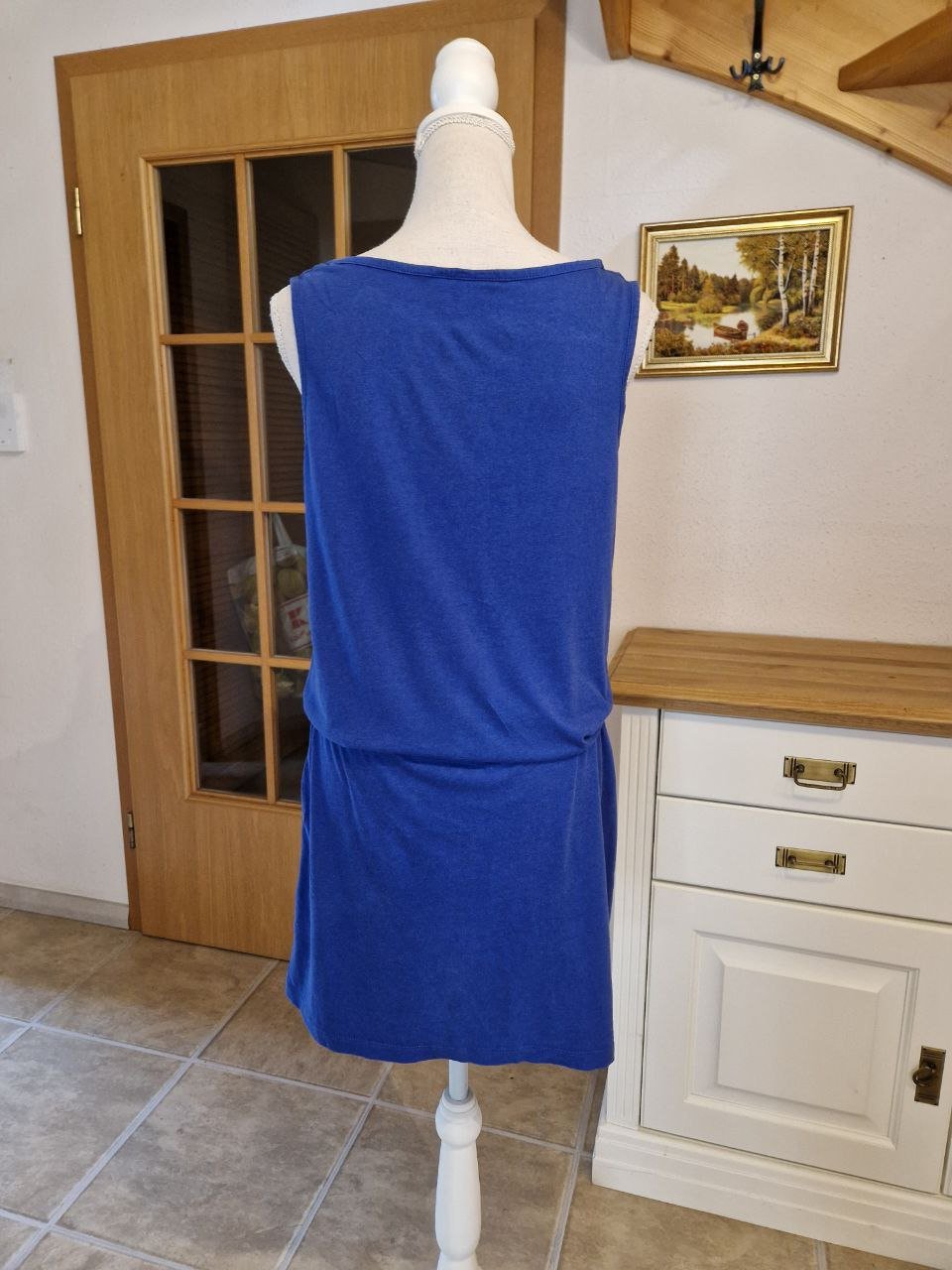 Esmara. Schönes Sommerkleid.  Große 40/42 ( M ).  Baumwolle + Modal. 