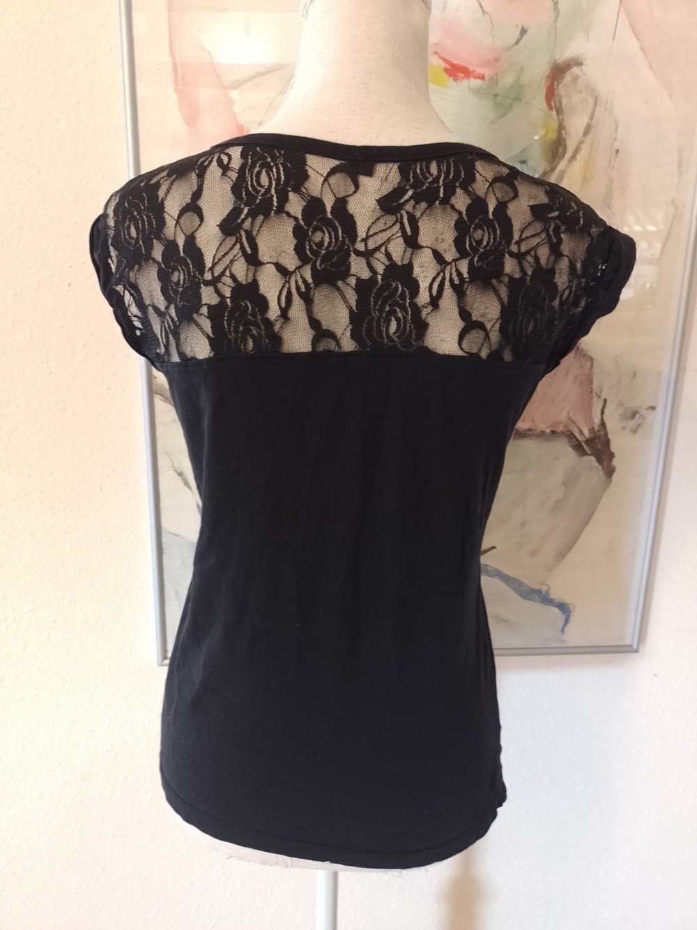 Red by Emp. Elegantes T-Shirt - Bluse - Top.  Baumwolle.  Größe M.