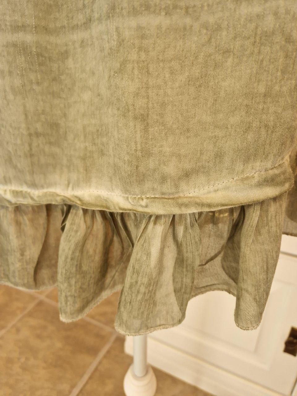 Elegante Bluse - Top. Viskose.  Größe L. 