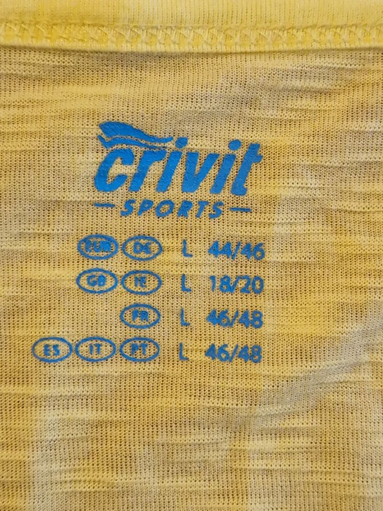 Crivit. T-Shirt - Tunika - Bluse. Größe L.