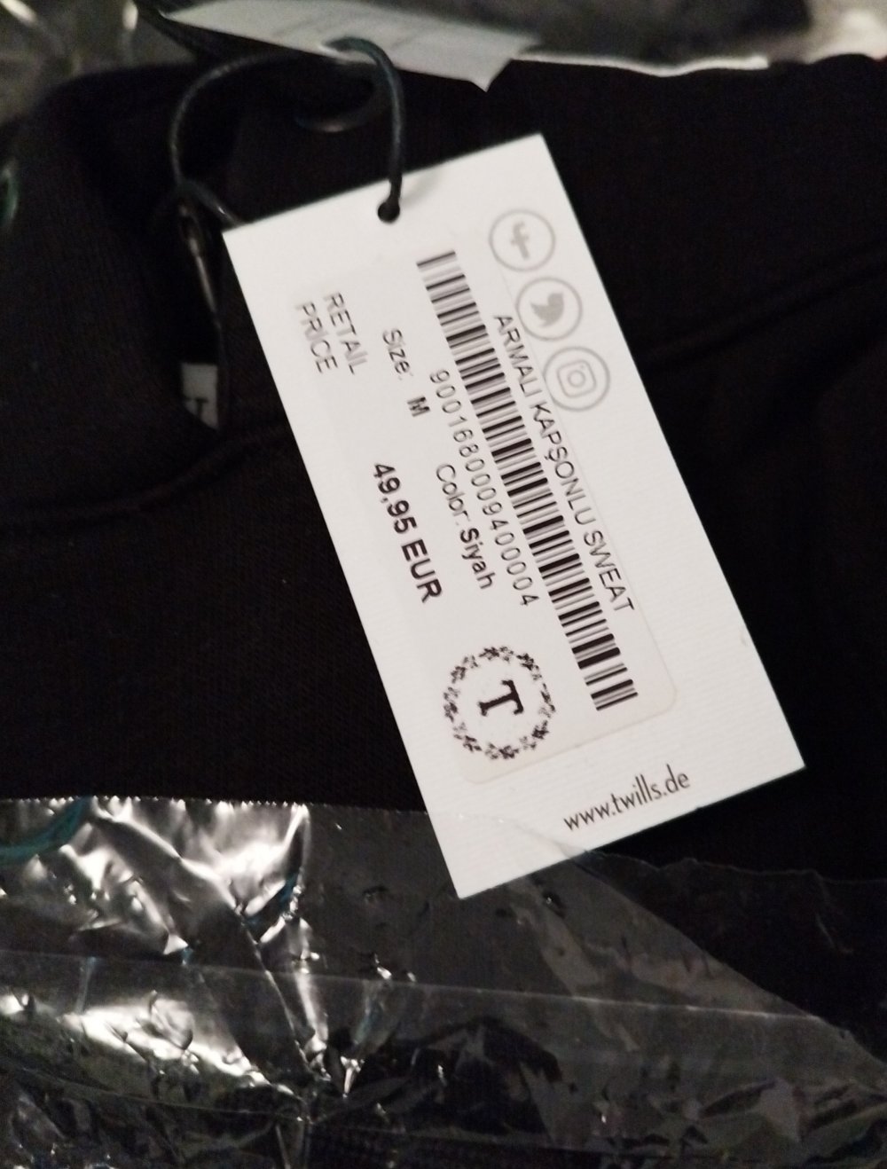 Twills Baumwoll Hoody