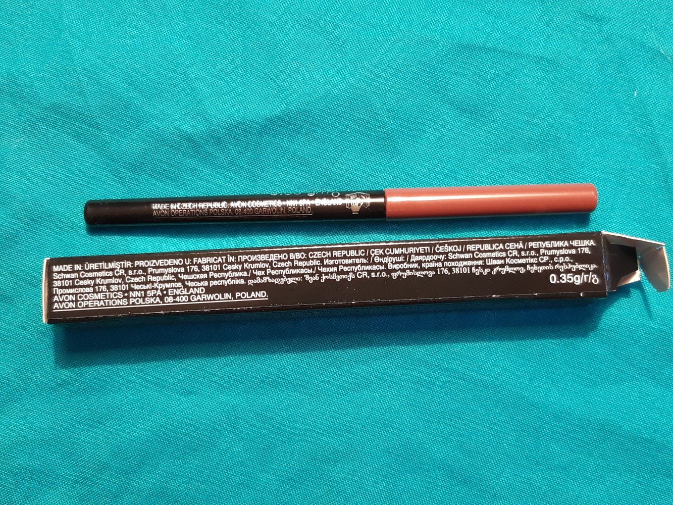 Avon Glimmerstick Lip Liner Mystery Mauve 