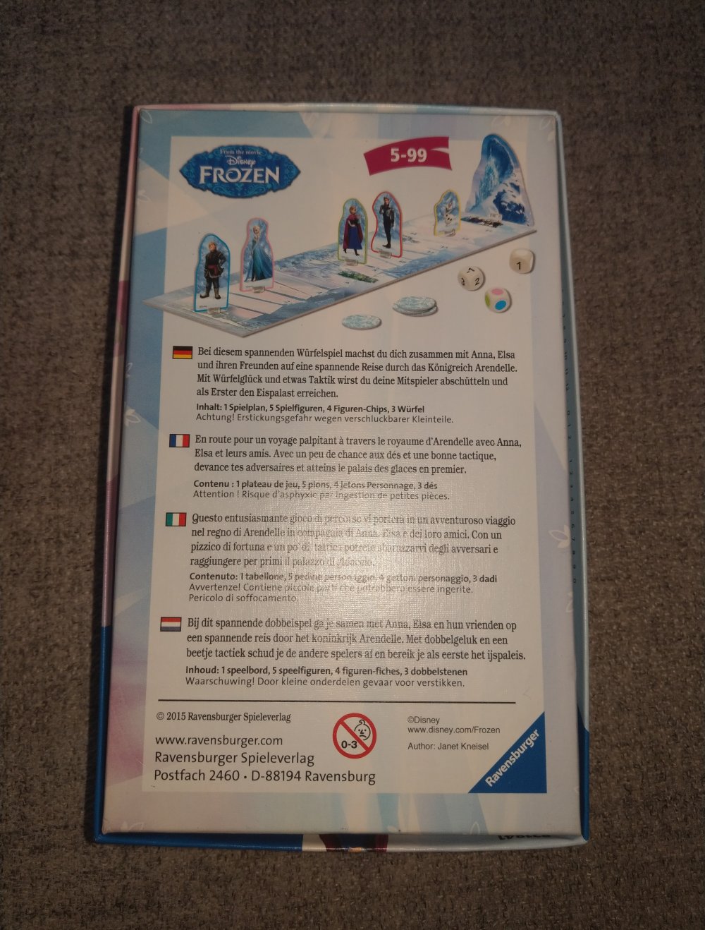 Disney Frozen Gesellschaftsspiel