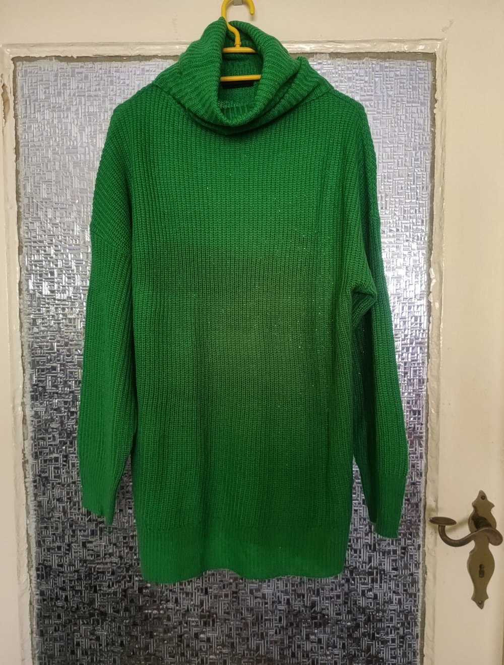 Langer Wollpullover in 38