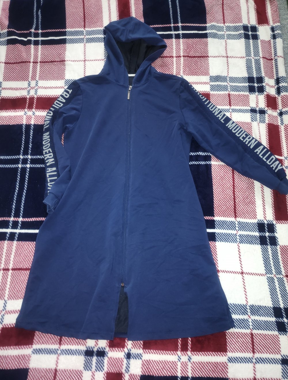 lange Strickjacke in 40