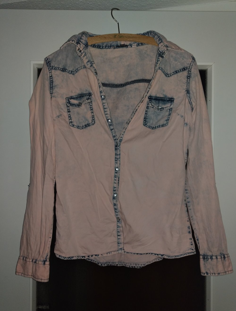 Jeansbluse in M