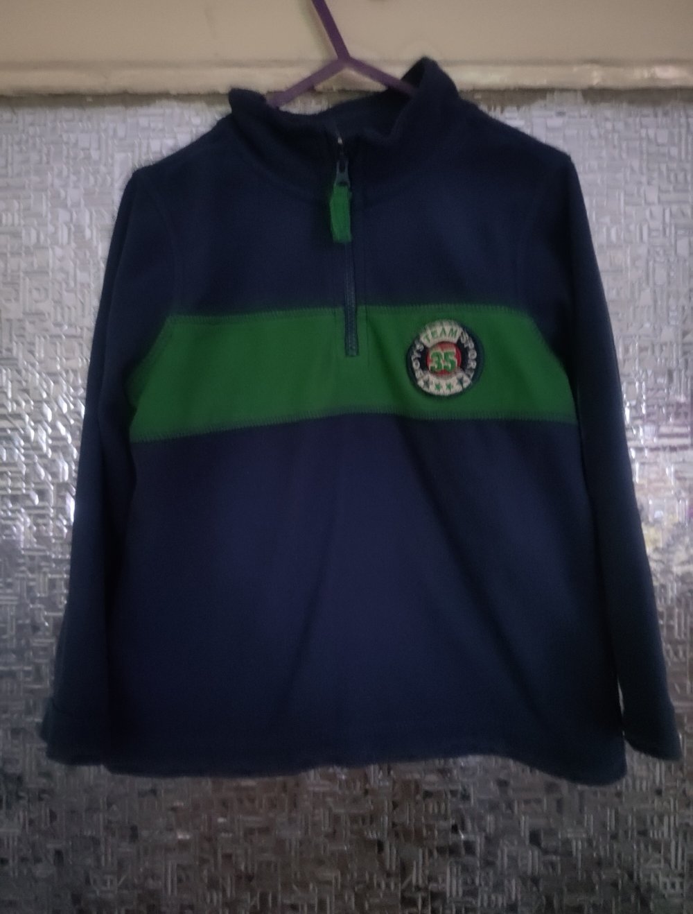 Fleecepullover in 98/104