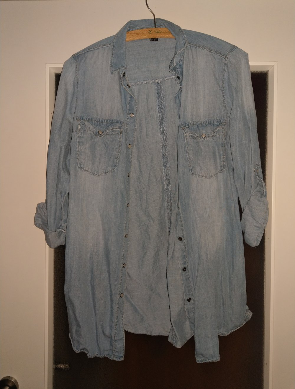 Längere Bluse in S 36