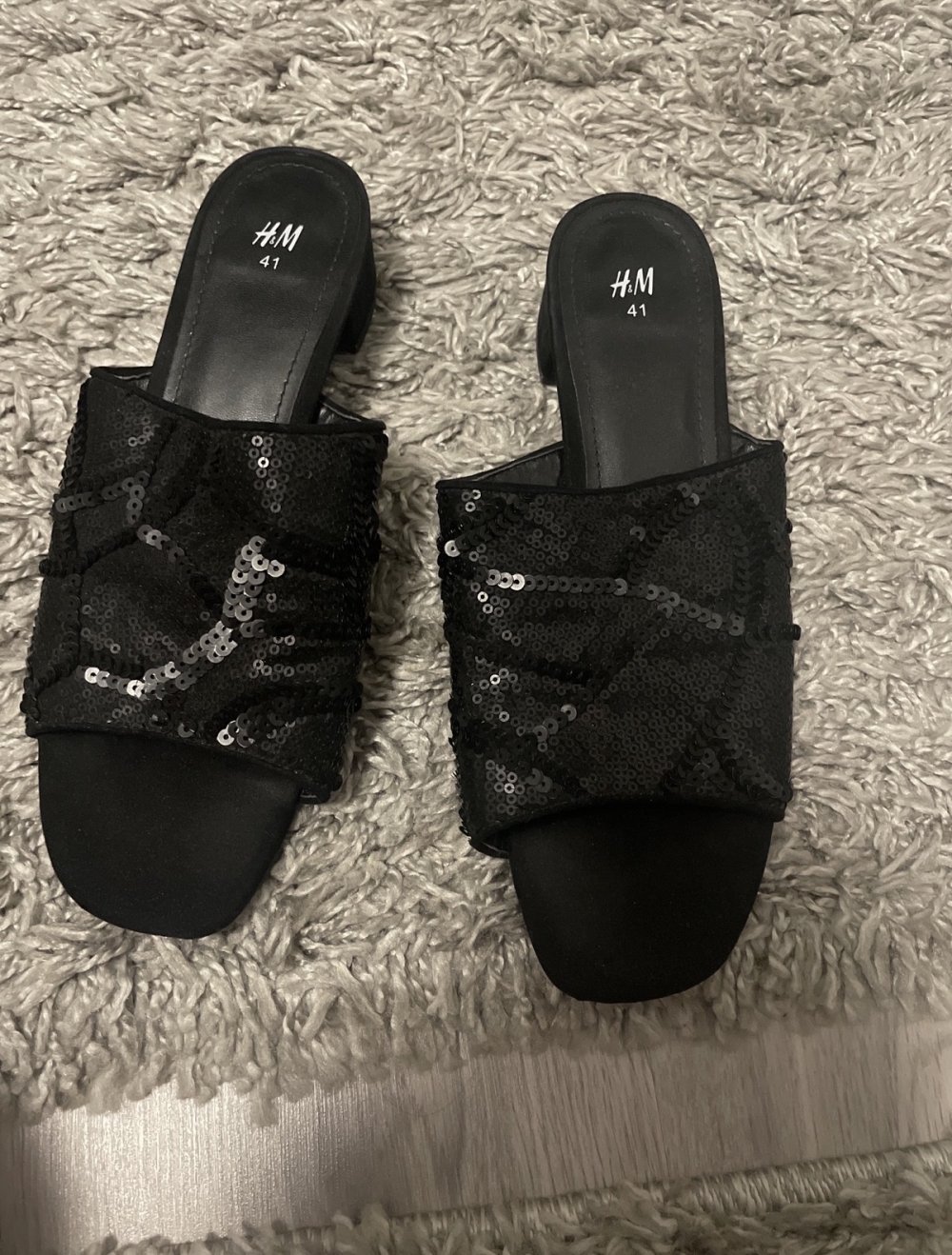 Damen Sandalen mit Glitzer
