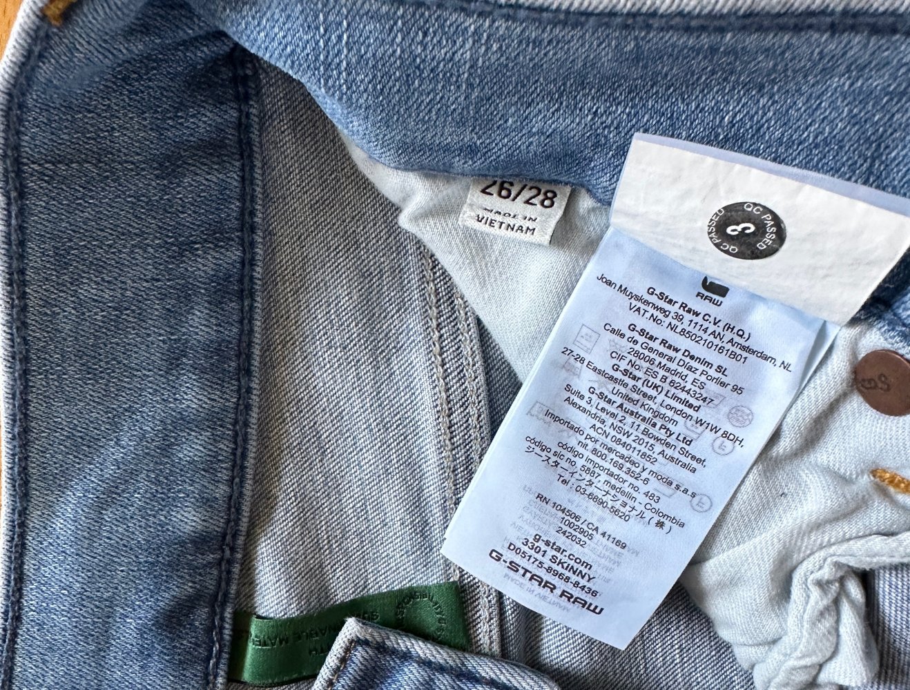 G-Star 3301 Jeans