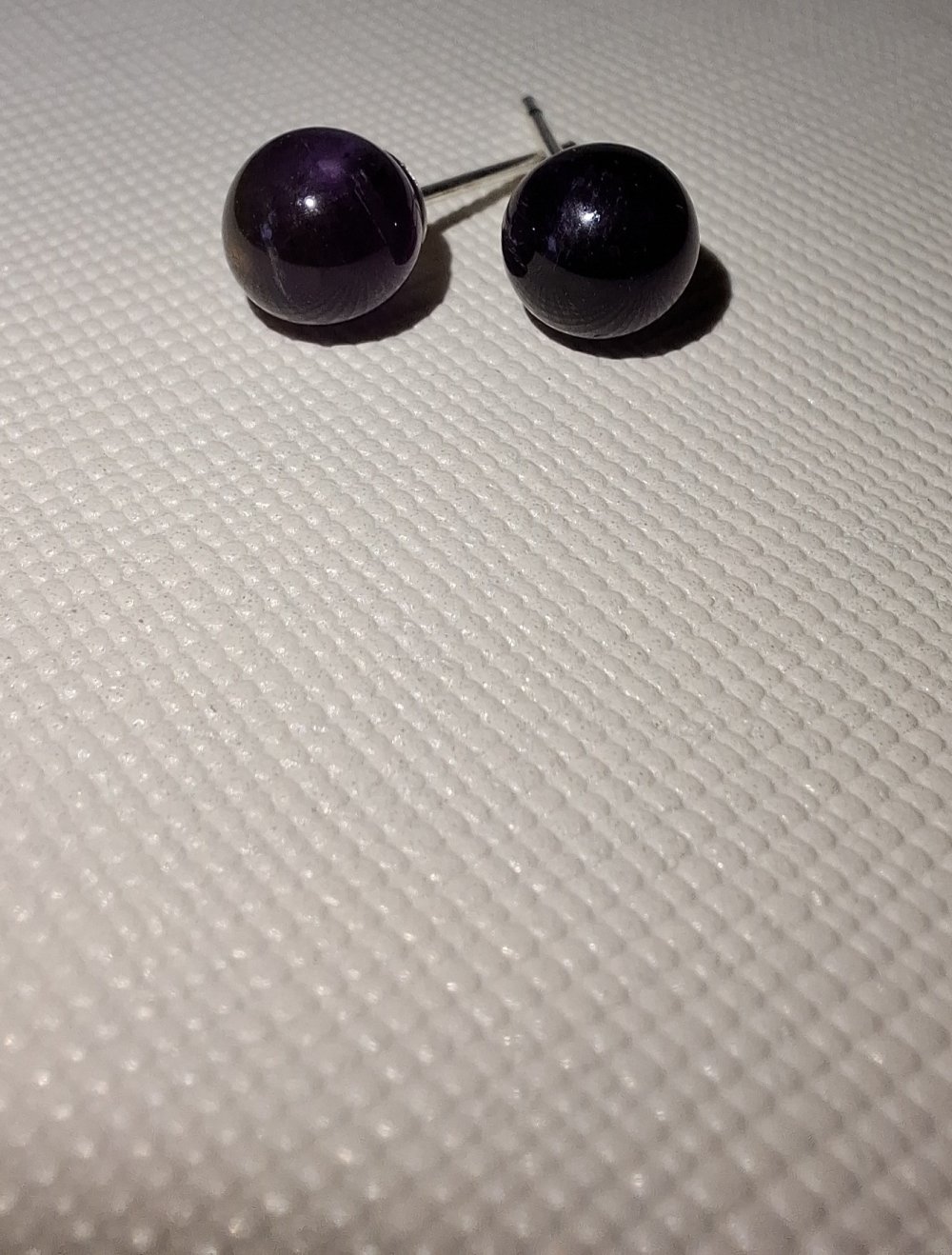 Amethyst Ohrstecker 925