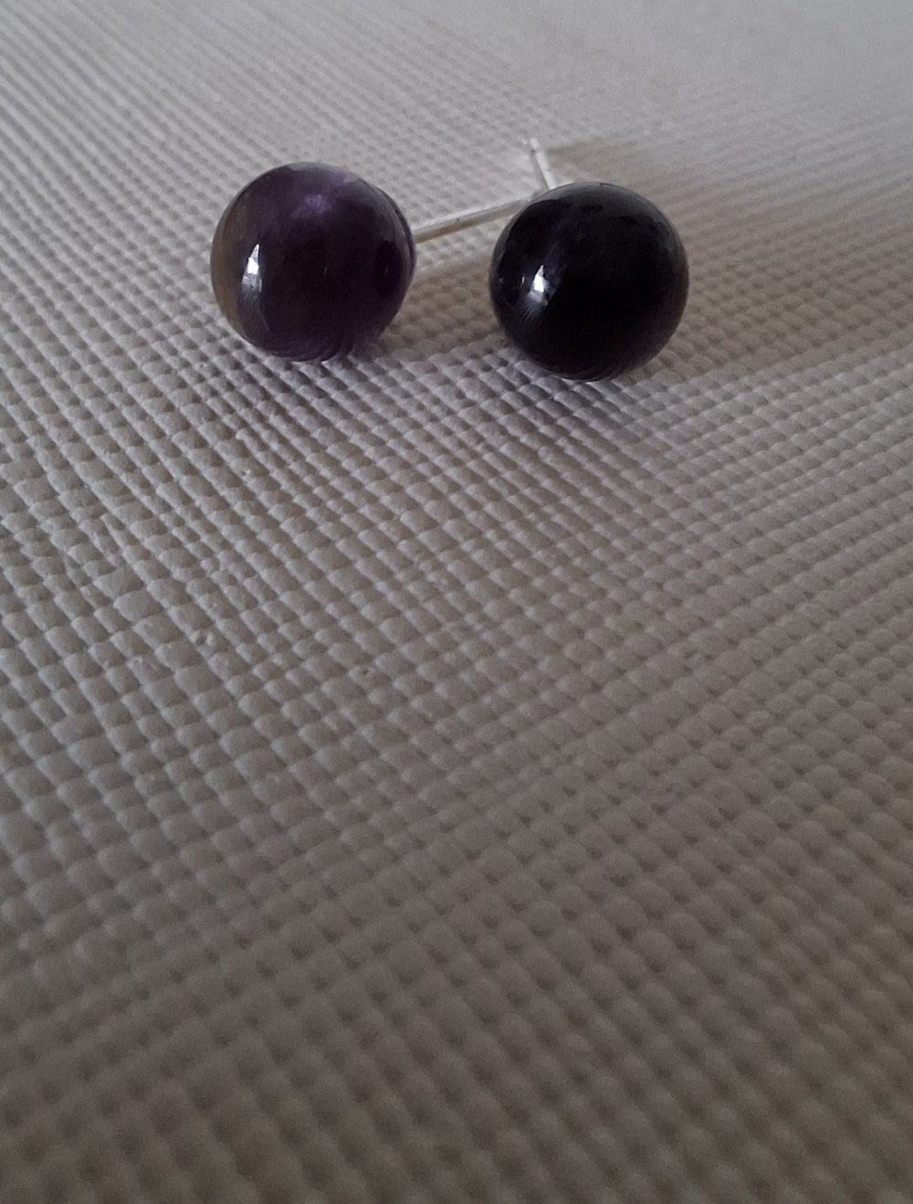 Amethyst Ohrstecker 925
