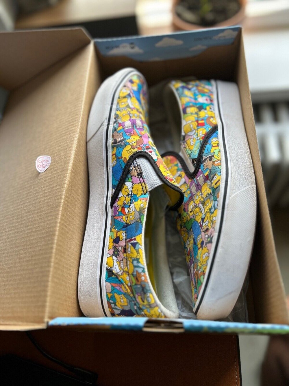 Vans COMFYCUSH - Slipper - The Simpsons - Springfield edition. Gr 44,5