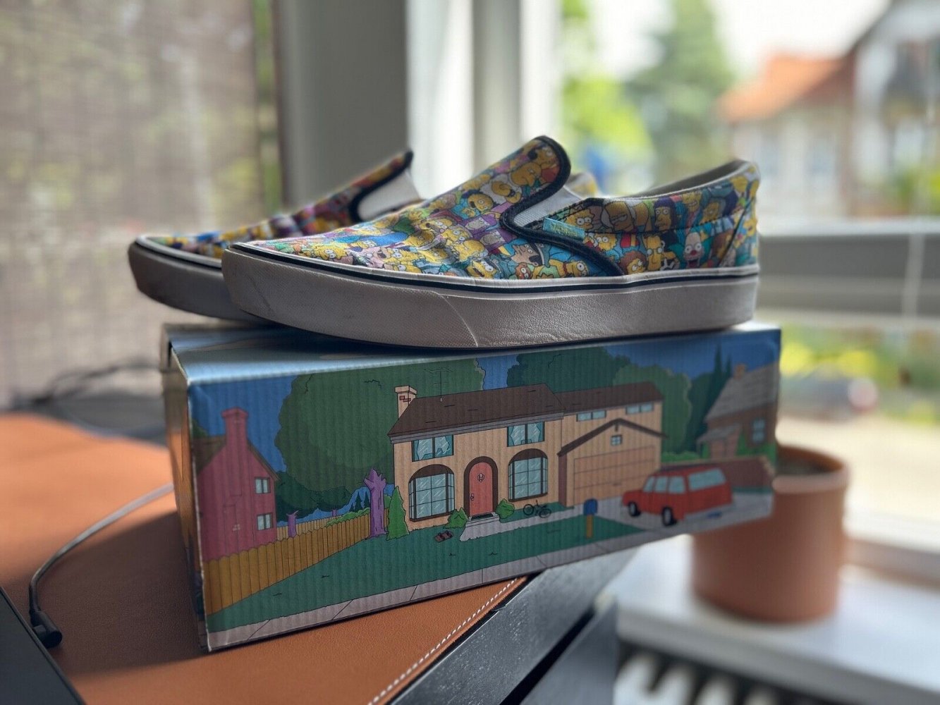 Vans COMFYCUSH - Slipper - The Simpsons - Springfield edition. Gr 44,5