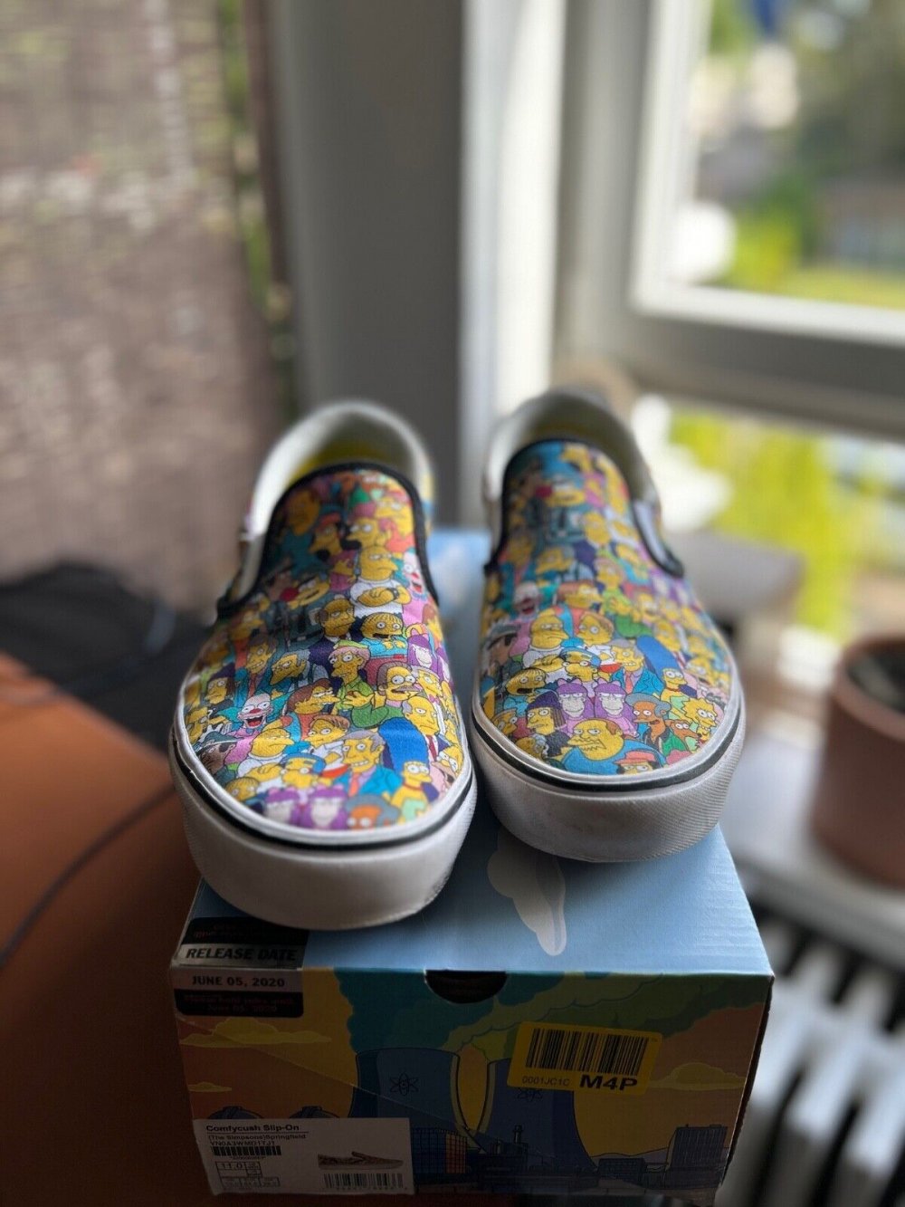 Vans COMFYCUSH - Slipper - The Simpsons - Springfield edition. Gr 44,5