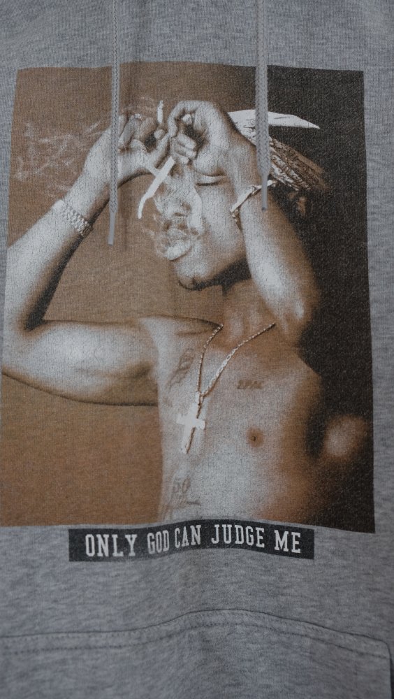 grauer Kapuzenpullover (unisex), 2 PAC-Edition